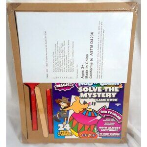 Rub 'N Color Solve Mystery Activity Kit